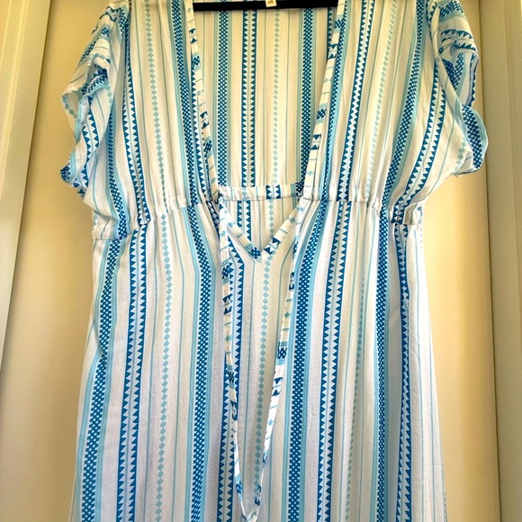 Coolchange Caftan Blue & White - Picture 3 of 4